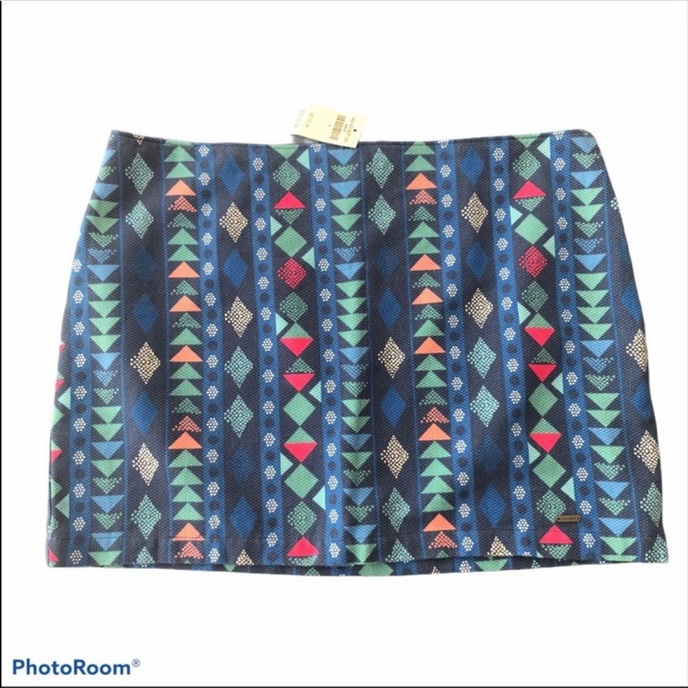 NWT Hollister geometric pattern skirt